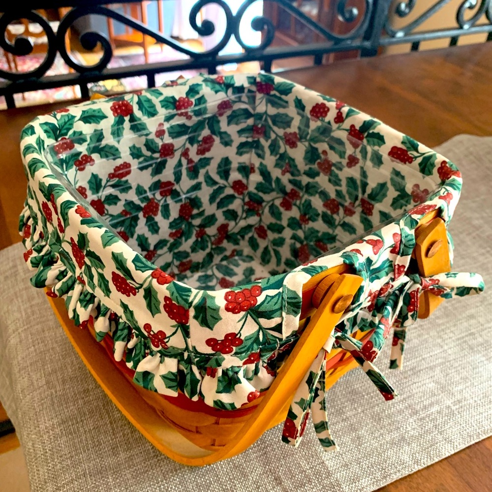 Longaberger Christmas basket